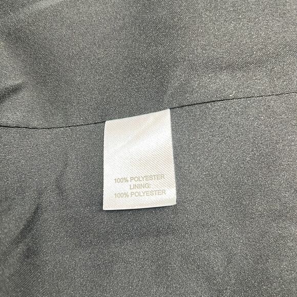 Trouve Women's Blue & Black Print Lined Open Front Blazer Jacket Size Small - Picture 12 of 14